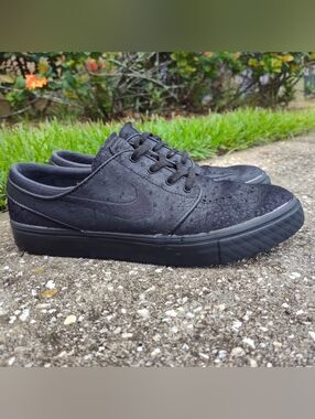 Nike SB Zoom Stefan Janoski Skateboard Sneaker Black 616490-007 Men's Size 8